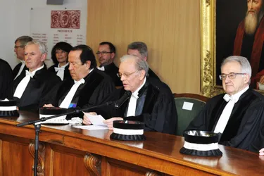 Audience solennelle de rentrée du tribunal de commerce de Clermont-Ferrand, hier