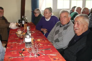 Près de 70 invités au repas offert par la municipalité