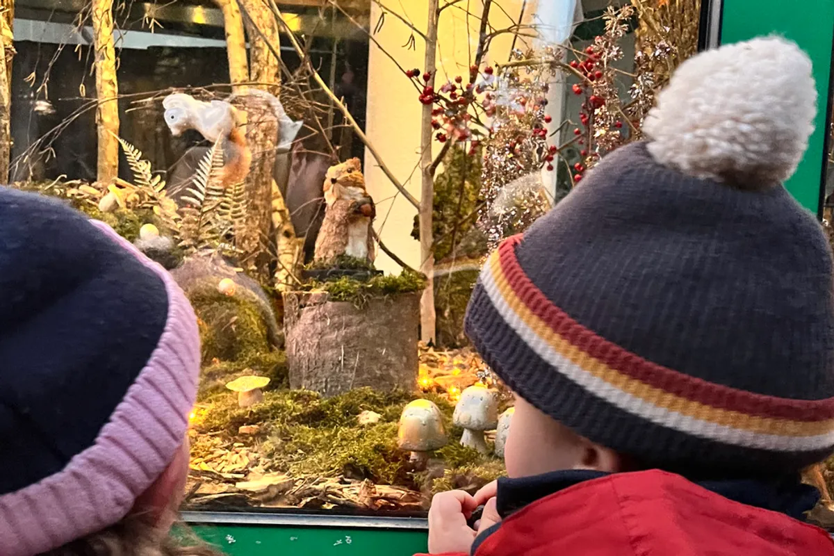 Décorations de Noël à Giou-de-Mamou