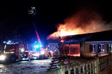 L’école primaire de Molles (Allier) entièrement détruite par un incendie