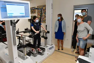 Clermont-Ferrand dispose d'un modèle unique en France de machine robotique de ré-entraînement à la marche