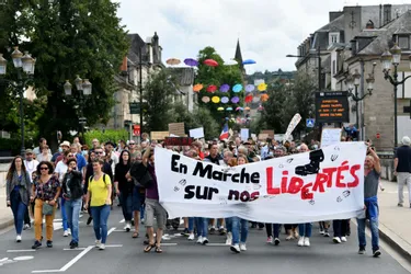 Plus de 800 personnes ont manifesté, ce dimanche, à Brive (Corrèze)