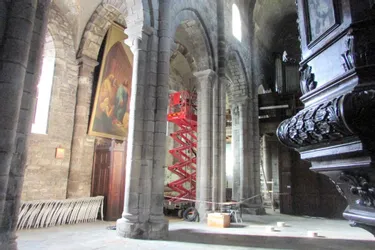 Les travaux ont débuté dans la basilique Notre-Dame des Miracles