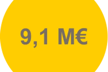 Le chiffre de la semaine : 9,1 M€
