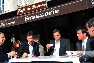 Manuel Valls a rencontré jeudi des élus du département
