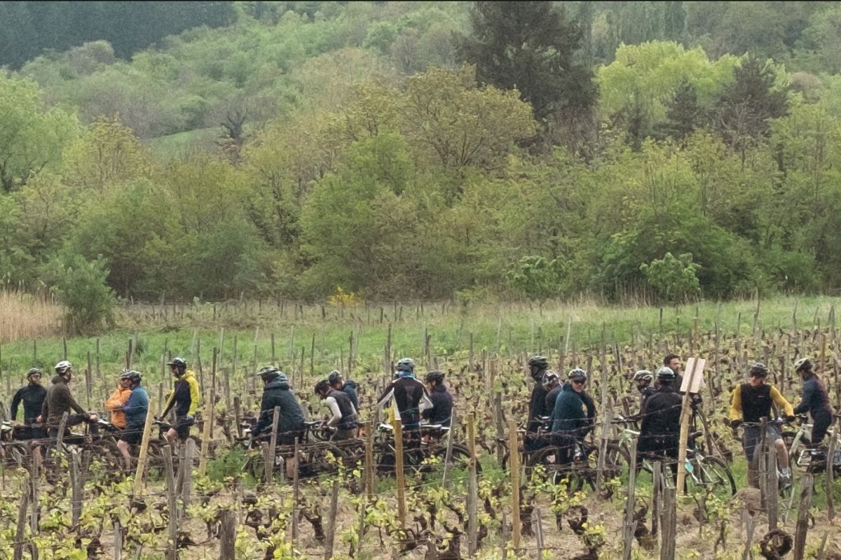 Gravel et vin nat’ à Volvic : le summum du bobo ? Le vigneron organisateur nous répond