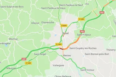 Une jeune femme de 25 ans tuée sur l'A89 en Corrèze