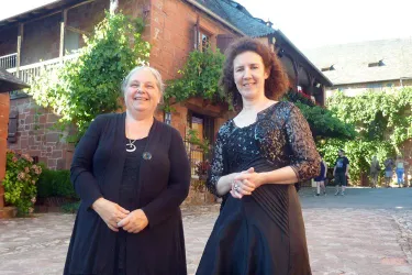 La pianiste et la soprano ont enchanté l’église Saint-Pierre
