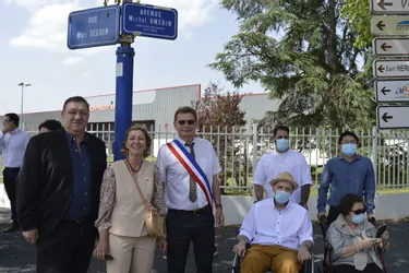 Une avenue en hommage à Michel Omerin inaugurée à Ambert (Puy-de-Dôme)