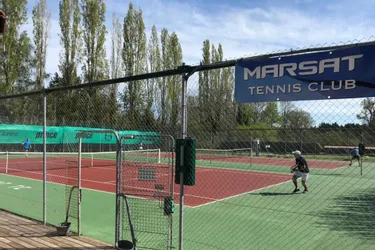 Le Marsat Tennis Club prêt pour la saison estivale