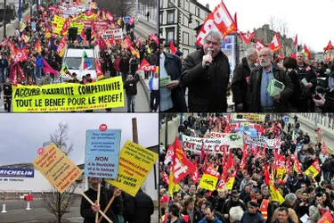 L’appel à faire grève et à manifester a rassemblé, hier, 2.000 personnes à Clermont-Ferrand