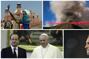 Hollande au Vatican, incendie en Californie, morts à cause d'un selfie… les cinq infos du Midi pile