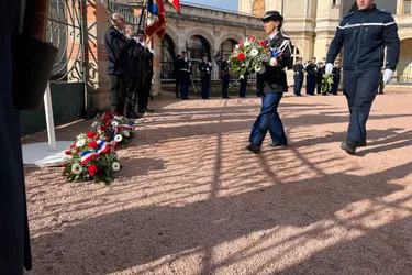 La gendarmerie de l'Allier a rendu hommage à ses héros, à Moulins