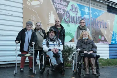 A Guéret, l'APF France Handicap lance une vaste campagne de communication sur le stationnement gênant