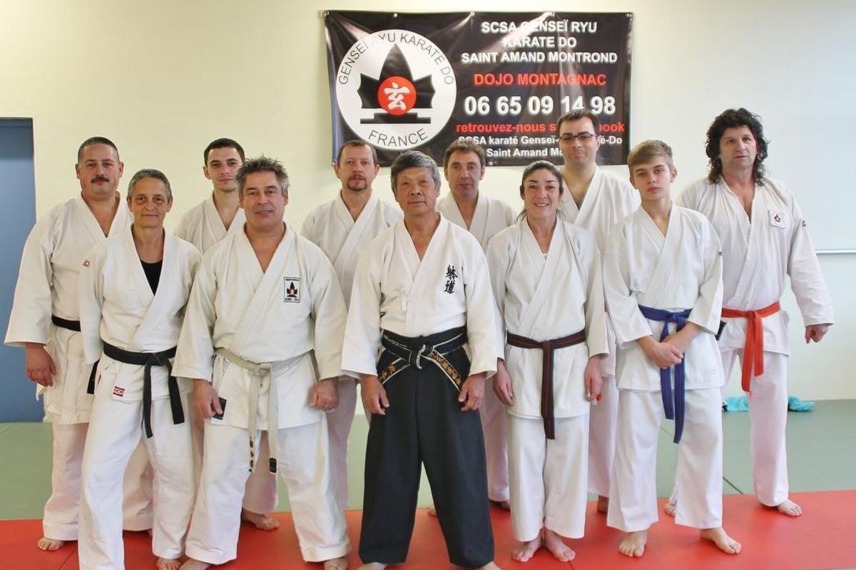 Stage de karaté genseï-ryu au dojo du parc Montagnac - Le Berry Républicain
