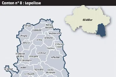 Canton de Lapalisse : Une bataille de sortants au sommet