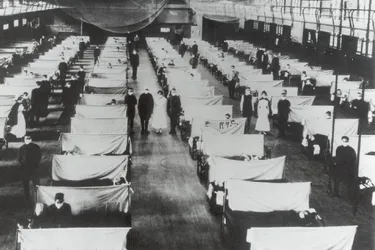 Retour en 1918, quand la grippe espagnole avait transformé Clermont-Ferrand en ville morte