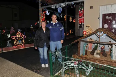 Au 51 de l’avenue, Alain et Marie-Christine ont fait le plein de décorations de Noël
