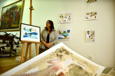 L'artiste creusoise Helen Burgoyne voit la vie en collages