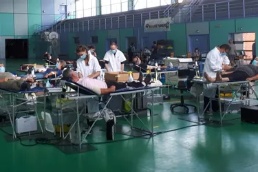 80 donneurs de sang mobilisés au gymnase des Trillers