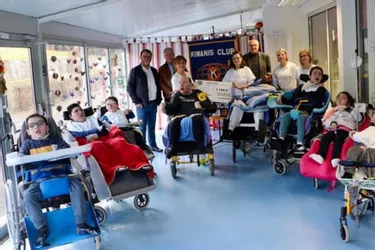 Le Kiwanis de Chamalières soutient le centre médical infantile de Romagnat