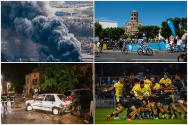De l'incendie de Praxy au Critérium du Dauphiné, un an d'actualités à Issoire (Puy-de-Dôme) en images