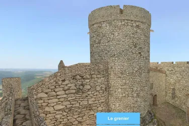 Le château de Léotoing renaît de ses ruines sur les smartphones