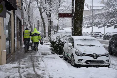 A Brioude, les moyens s'adaptent à la neige