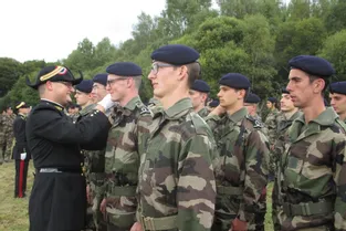 Fin de stage pour 600 polytechniciens au camp militaire de La Courtine