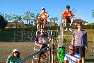 Jeu, set et reprise sur les courts pour les tennismen mauriacois