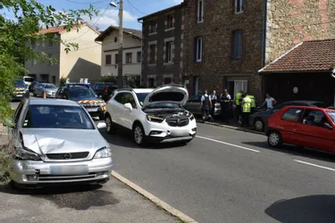 Thiers : un mini-carambolage à Château-Gaillard fait un blessé