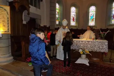 L’évêque de Saint-Flour en visite pastorale