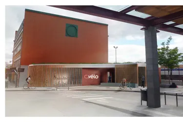 Bientôt un box à vélo sécurisé sur le parvis de la gare de Clermont-Ferrand