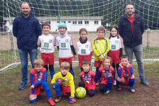 Les jeunes footballeurs de Condat-en-Combrailles (Puy-de-Dôme) sont motivés