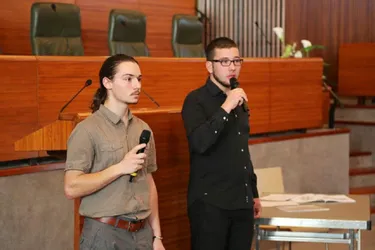 Deux étudiants de BTS École forestière sur le podium de la Francophonie