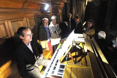 Alexis Droy a présenté l’orgue Merklin à l’Ange assis