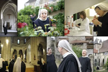 La communauté est installée à l’abbaye Saint-Vincent de Chantelle depuis 160 ans