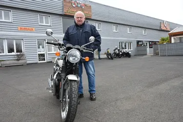 Figure de la communauté des motards du Puy-de-Dôme et de Riom, Guy Baster conserve une passion intacte de la moto
