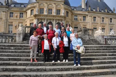 Les aînés de La Moutade en visite à Vaux-le-Vicomte