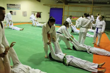 Rassemblement inter-clubs de judokas