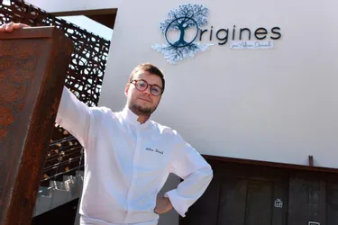 Adrien Descouls, chef du restaurant Origines, au Broc (Puy-de-Dôme), décroche une étoile au guide Michelin