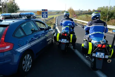 Un routier contrôlé à 134 km/h sur l'A75 à Vieillespesse dans le Cantal