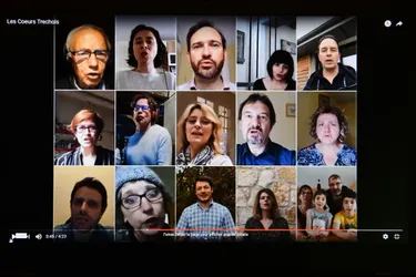 "Les Coeurs Tréchois", la vidéo spécial confinement réalisée par la Commune libre du Trech, à Tulle