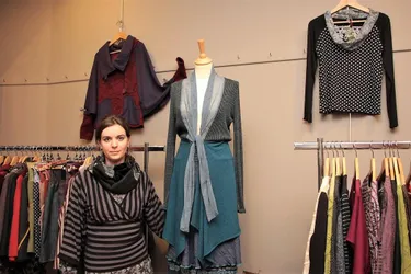 La collection de vêtements d’art de Sarah Toussaint