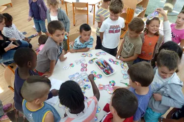 À Turgis, les enfants ont travaillé sur la motricité
