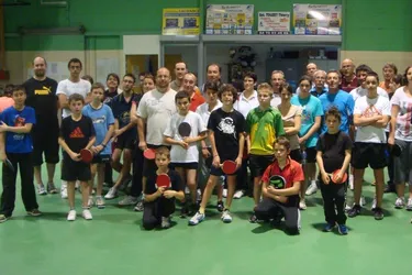 Le club a réuni ses sections badminton et tennis de table