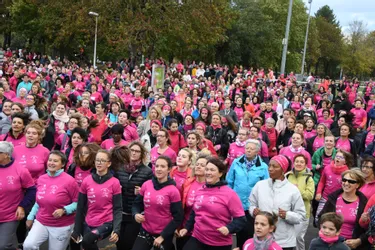Lutte contre le cancer du sein : 3.000 participantes pour Aurillac pour Elles