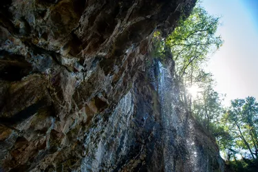 Dans le Cantal, la cascade de Salins est presque à sec pour la troisième année consécutive...