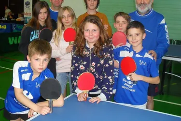 Tennis de table : les jeunes en évidence