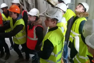 Les élèves sur les chantiers de Bordeaux